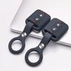 Key Fob Cover for Nissan Qashqai Micra Tiida Sunny Livina Sylphy with Keychain Anti-Scratch Surface Shockproof Structure Soft Grip Texture