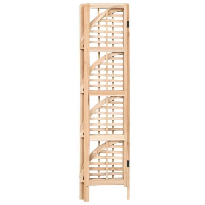 VidaXL Étagère d'angle Bois de cèdre 27 x 27 x 110 cm