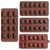 Star Bell Cookie Shaping Gingerbread Man Christmas Candy Mould Xmas Chocolate Mold Baking Trays