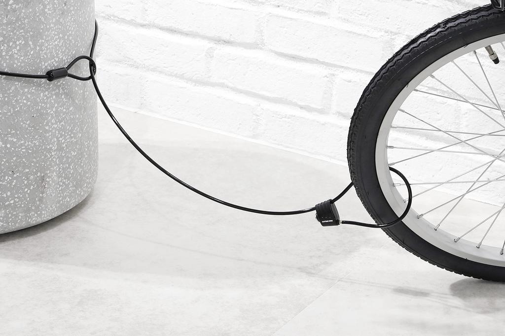 [Amazon.co.jp Exclusive] CAPTAIN STAG Bicycle Key Lock Wire Lock Cable