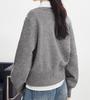 French Luxury Round Neck Knit Cardigan for Women - 2025 Spring/Autumn Stylish Soft Versatile Sweater Outerwear.