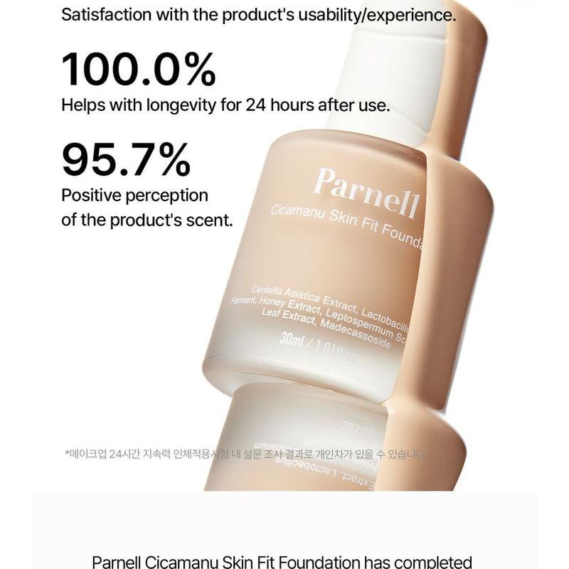 Parnell - Cicamanu Skin Fit Foundation - 3 Colors