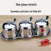Yunshuang 3-Tier Stainless Steel Seasoning Organizer Set