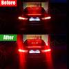 4Pcs 7443 7440 Red Flashing Strobe Blinking Rear Alert Safety Brake Tail Stop High Power Led Light Bulbs