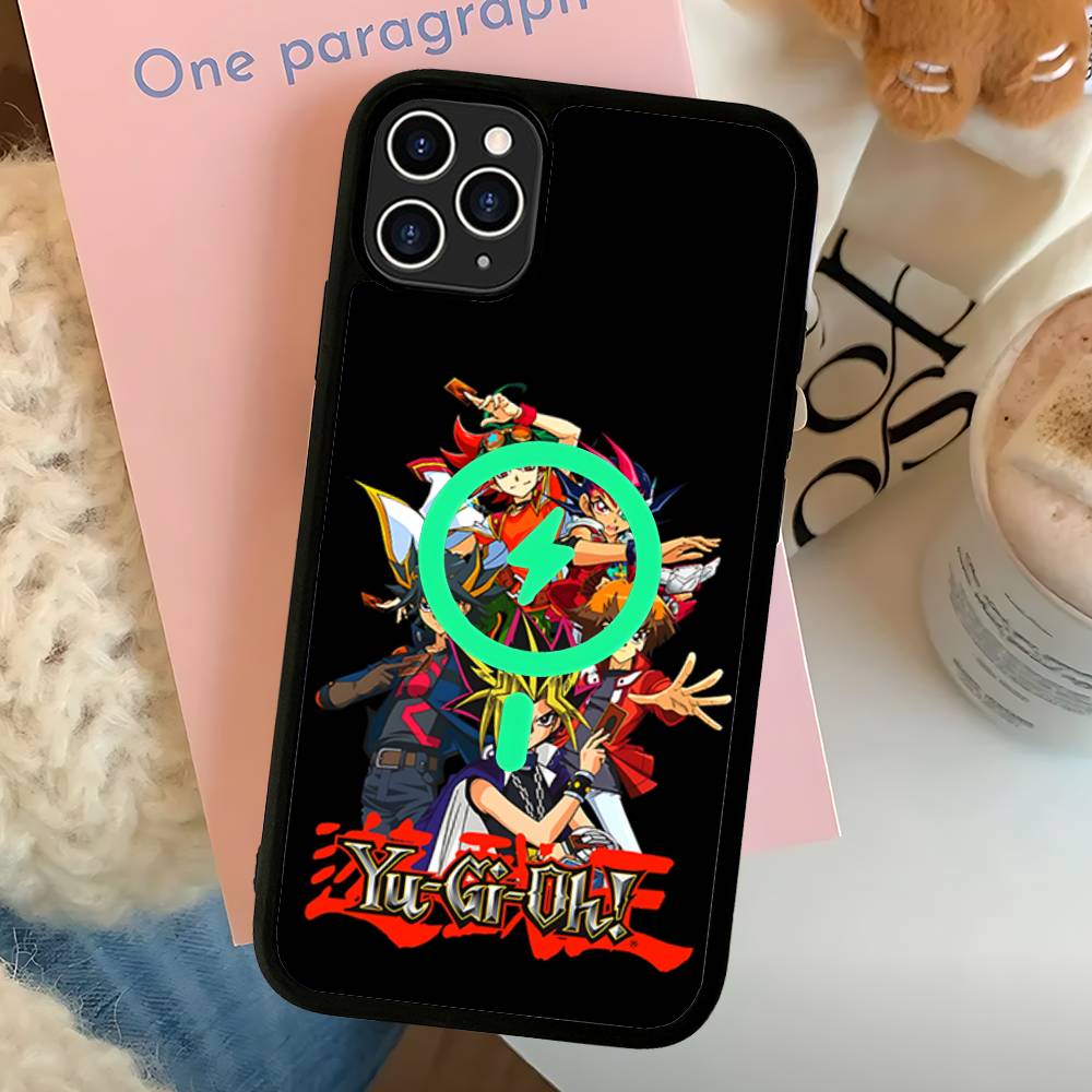 Amine Yu Gi Oh Classic For Magsafe Magnetic Phone Case For IPhone 17 16 Pro Max 15 Plus 14 13 12 11 Cover