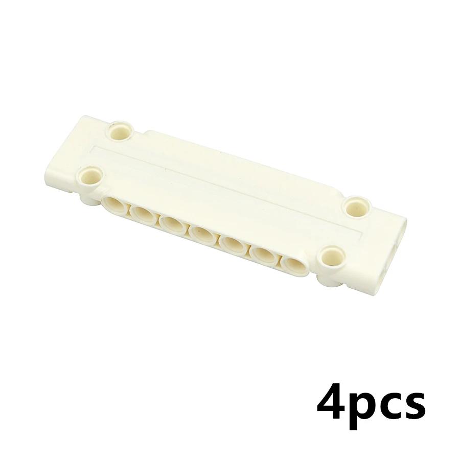 Technical Brick Bulk Modular Toy For MOC High-Tech 4Pcs Particles Panel Plate 5 x 11 x 1 Holes Constructing Blocks 64782 15458