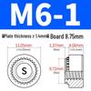Galvanized Sheet Metal Rivet Nut S-M2-M12