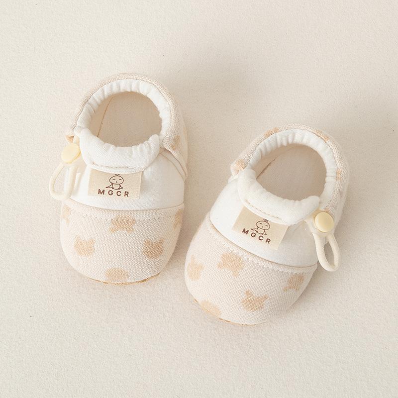Winter Warm Newborns Soft Shoes Baby Walking Shoes Kids Shoes Thickened Cute First Walkers for Boys Girls 0-12M