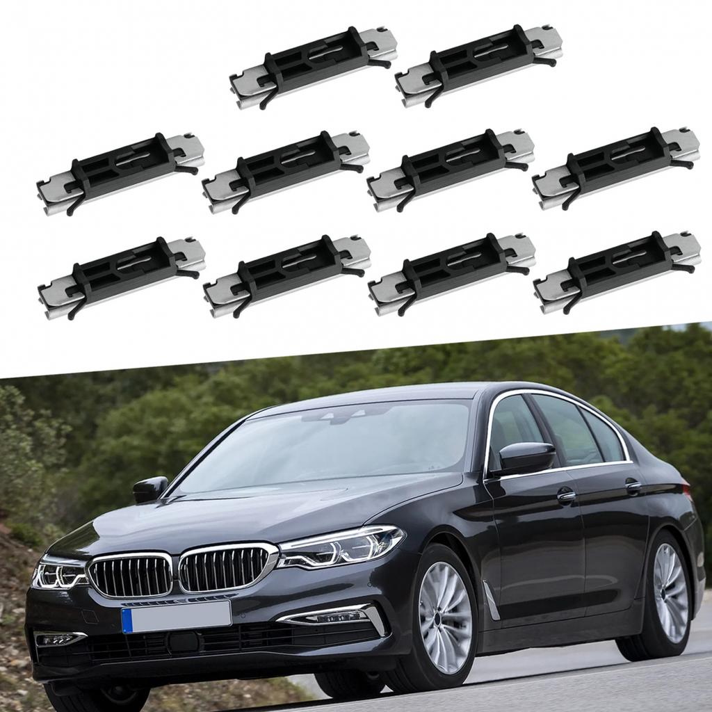 Sada spon pro lištu čelního skla pro BMW Pro X5 Pro E70 a Pro X6 E71 Sada 10 kusů