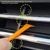 Stainless Steel Car Insect Screening Mesh Front Grille Insert Net Styling For Ford Ranger Wildtrak XTL 2023 2024 Auto Accessorie