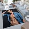Man Tom Hiddleston Carpet Office Decorative Carpet For Living Room Bedroom Door Mat Floor Rug Computer Chair Area Rug
