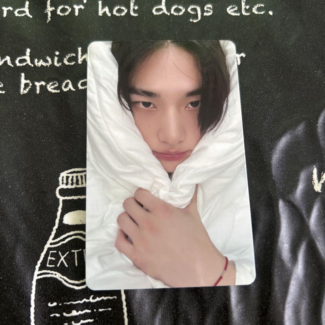 

[USED] Hyunjin Stray Kids trading card JYP JYP bonus HOP futon