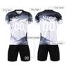 Custom Soccer Jersey Set Personalized Team Uniforms with and Number Quick Dry Fabric for Sports Training