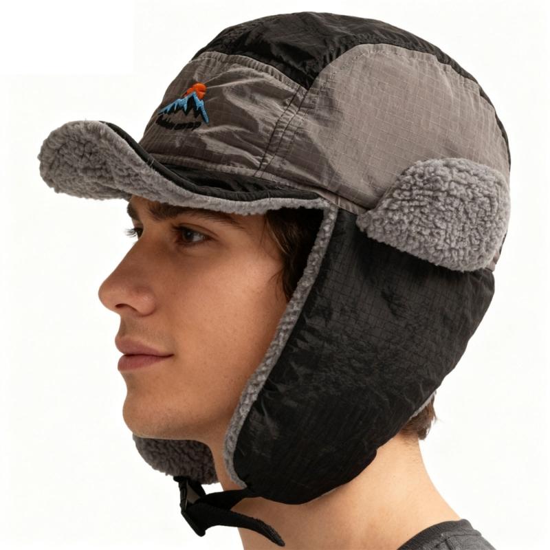 Ushanka Hat Trapper Hat Stylish Cap for Outdoor Thicken Hat Ushanka Hat Cold Weather Insulated Outdoor for Skiing