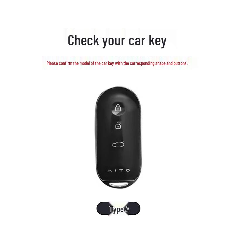 Key Case for 2024 AITO M7 & Huawei AITO M5 NFC Cards - Unisex Bag Buckle
