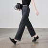 SOFSIL Women's High-Waist Straight-Leg Casual Pants
