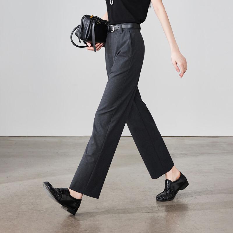 SOFSIL Women's High-Waist Straight-Leg Casual Pants