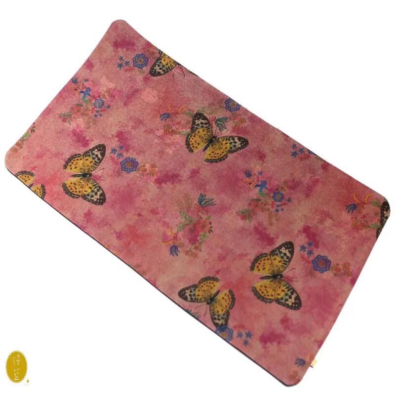 Handun Gambiered Canton Gauze Tea Mat