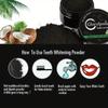 1pc 30g Coconut Activated Carbon Charcoal Teeth Whitening Powder Flavour Natural Organic Oral Hygiene Strong Cleaning Oral Care Tooth Powder