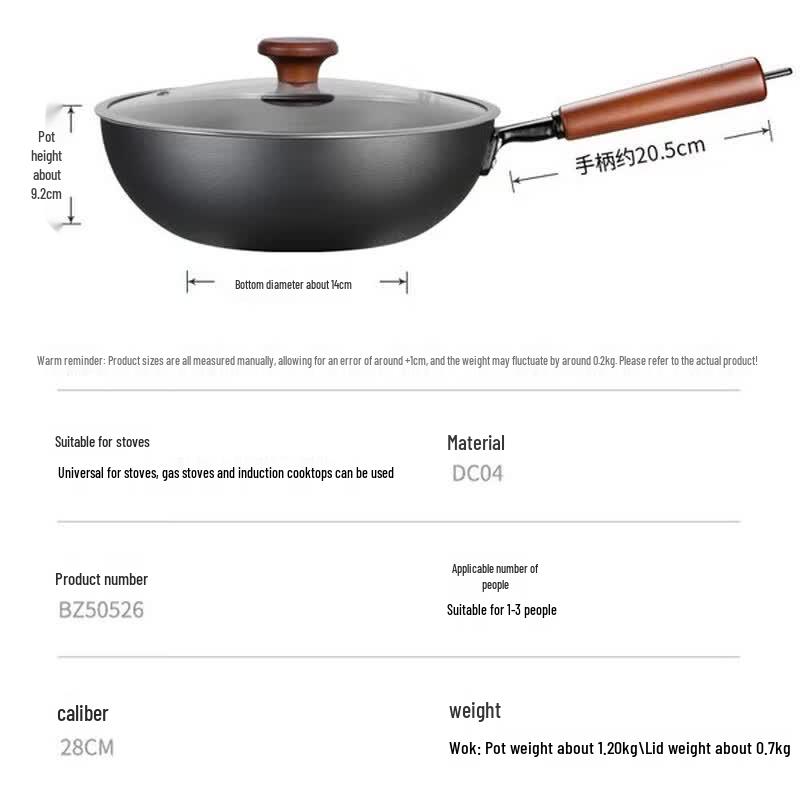 COOKER KING 2nd Gen Extreme Iron Wok