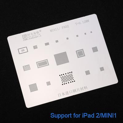 Japan Stainless Steel BGA Reballing Stencil for iPad2/3/4/5/6/PRO/mini1/2/3/4 Hard Disk NAND PCIE Planting Tin Template