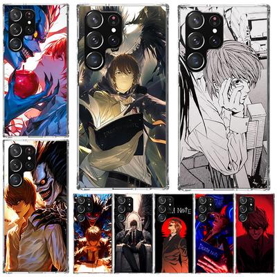 N-Note D-Death Yagami Light Soft Phone Case For Samsung Galaxy S22 S23 S24 S25 Edge S26 Ultra S20 FE S21 Plus + Fundas Coque Gal