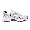 New Balance נעלי ריצה NB 530 בד עמיד להחלקה מגביהות גובה נמוכות יוניסקס כסף ורוד MR530SG(Team1962-LD)