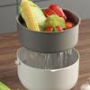 Nettoyeur Ultrasonique de Fruits Grande Capacité Panier à Vidange pour Épicerie Machine Portative de Nettoyage Fruits et Légumes Pour Fruits Riz Haricots