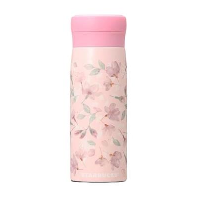 STARBUCKS Starbucks SAKURA2024 Edelstahlflasche, natur, 325 ml, Sakura Sakura Sakura 2024 Becher, Kaffee, Starbucks, süßes Geburtstagsgeschenk