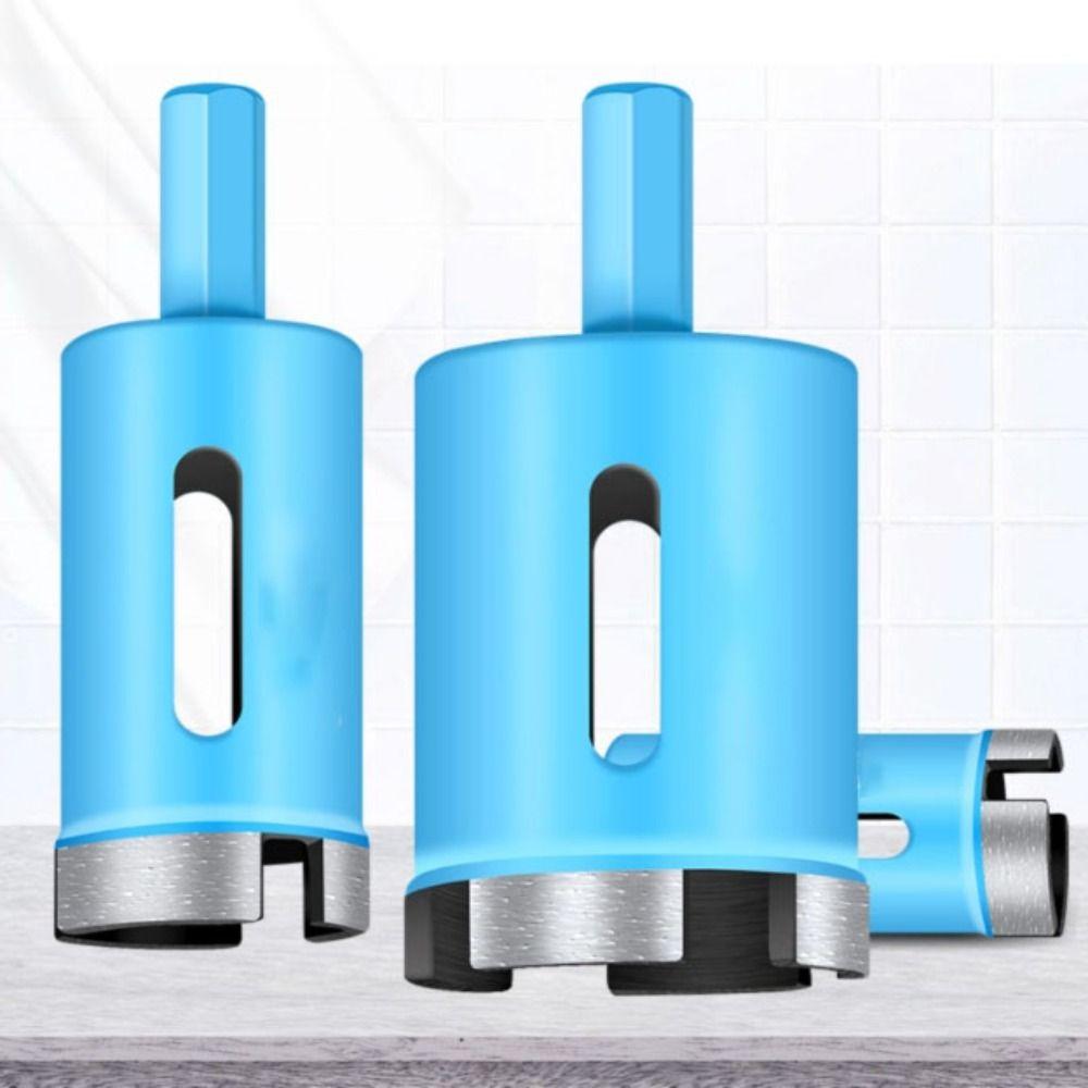 Quick Hole Punching Coated Drill Bit Blue Coating Core Drill Bit Hole Opener  Granite Drilling