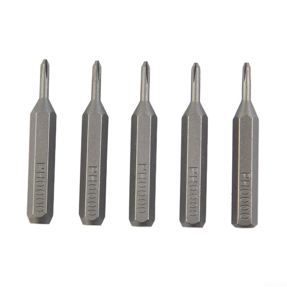 PH0000 PH000 PH00 PH0 PH1 PH2 Precision Instruments Cross Screwdriver Bits