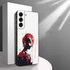 Marvel Black Red Spider Man Case for Samsung Galaxy A57 A73 A51 A24 A26 A55 A37 A22 A32 A25 A52 A36 A53 A35 A23 Phone Cover A71