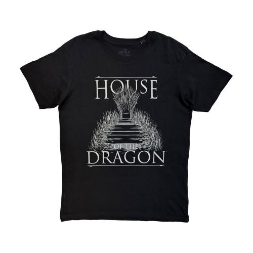House Of The Dragon Unisex Adult Iron Throne T-Shirt
