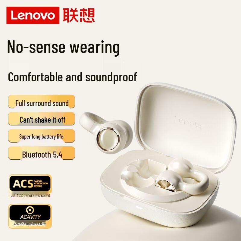 

Lenovo EA430 Open-Ear True Wireless Earbuds