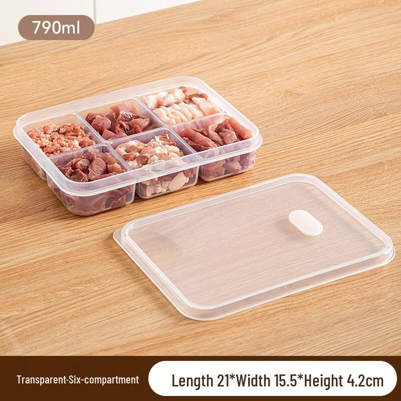 

cmaos Divided Freezer Food Storage Box Set