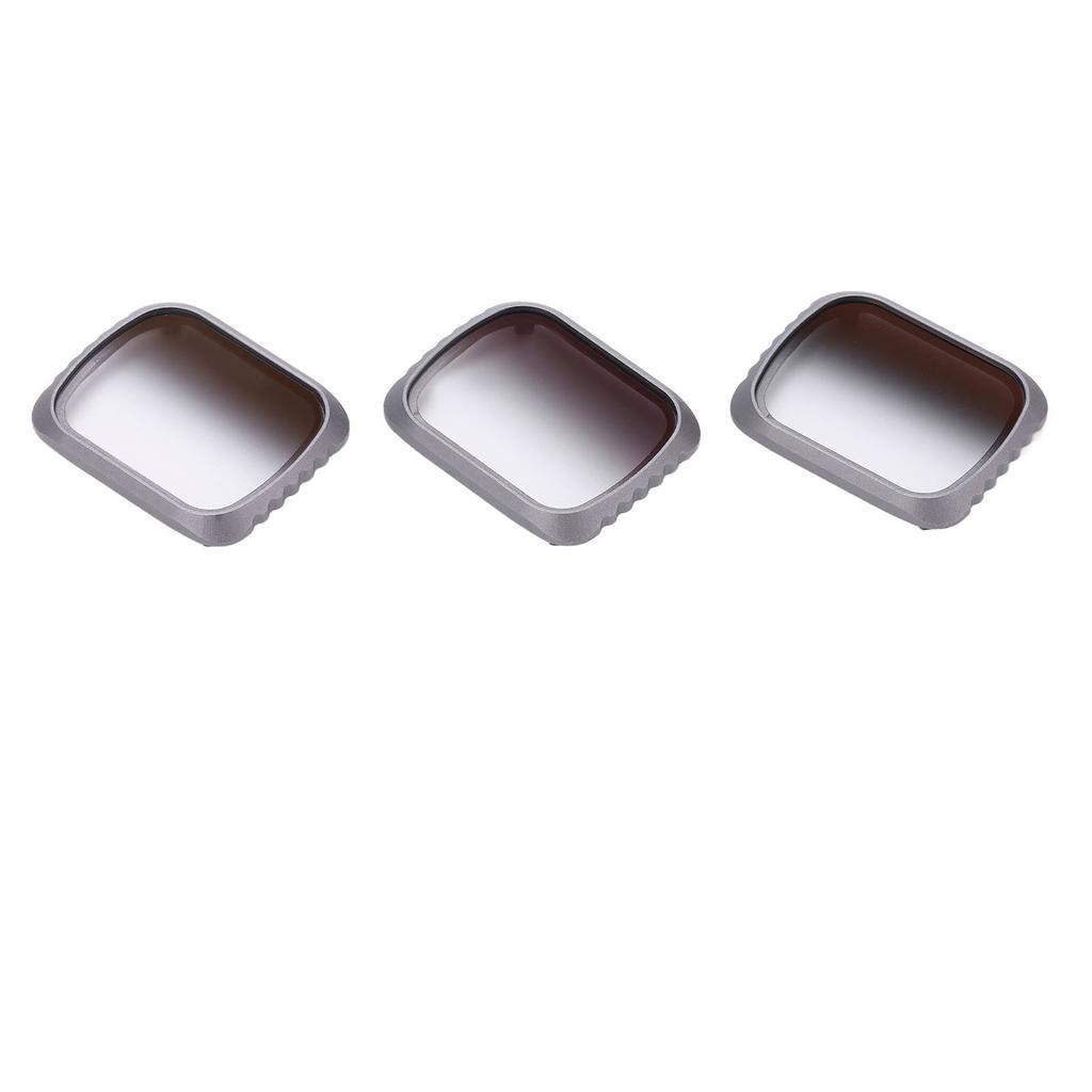 JUNESTAR 3PCSSet GND 8 GND 16 GND 32 Gradient Filter Optical Glass Lens for Mavic Air 2S
