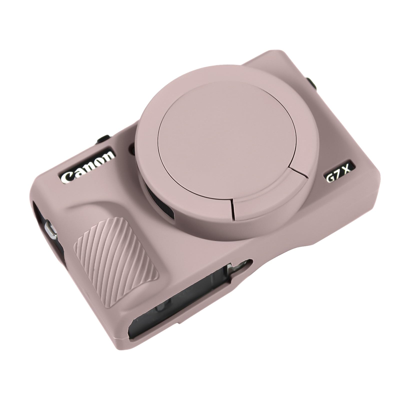 

Легкий чохол для камери Easy Hood для Canon Powershot G7 X Mark III Цифровий М який Силіконовий Захисний Чохол зі Знімною Кришкою об єктива для Canon G7XII G7X Mark II сірий колір