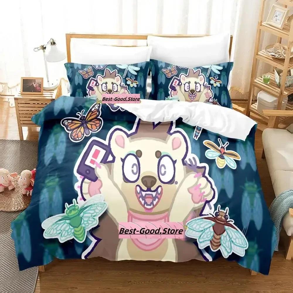 Här kommer Niko! Sängklädesset Enkelt Twin Full Queen King Size Sängset Vuxen Barn Sovrum Påslakanset Anime parure de lit Säng