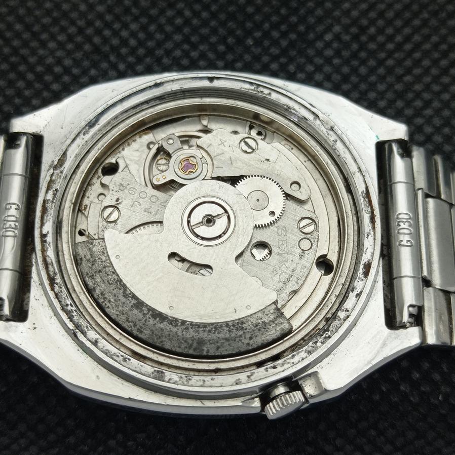 USED MENS GENUINE SEIKO 5 AUTOMATIC 7009A JAPAN ORIGINAL DIAL WATCH a416154-2 R10621f-a416154