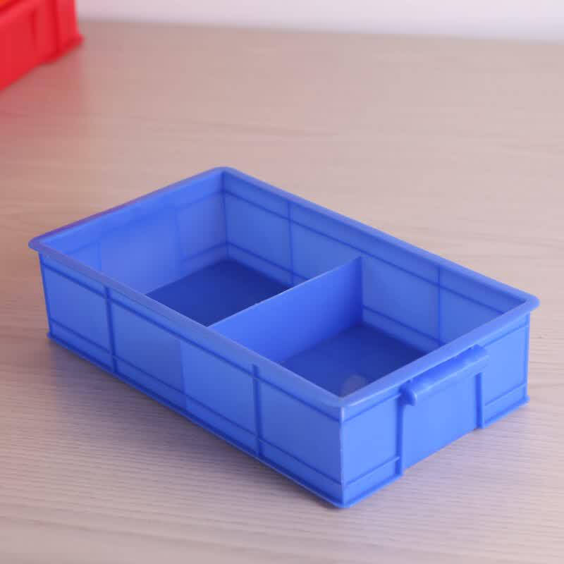 Minggu 3-Compartment Blue PP Storage Box