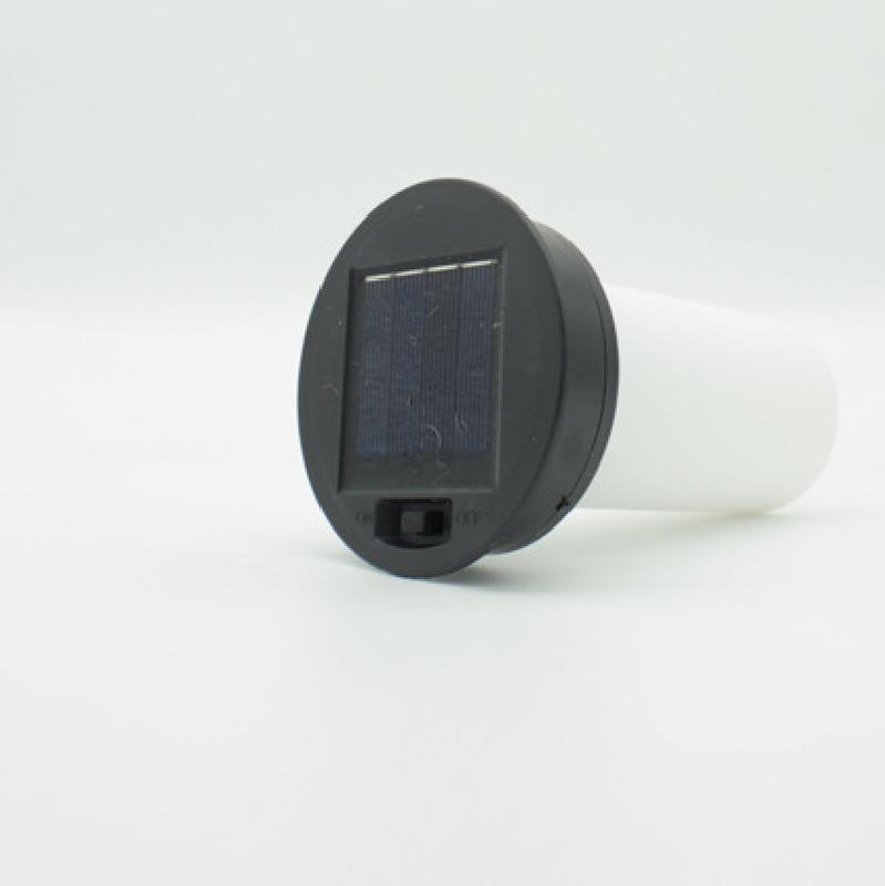 Solar Ball-Shaped Imitation Bamboo Woven Outdoor Lantern