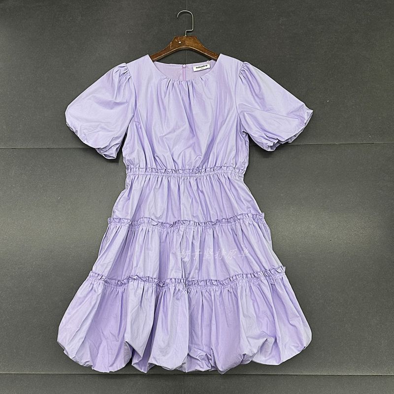 

Экспорт Платье-фонарик из одного ватного диска Деревянное Ухо Милое Милое Платье принцессы Тип куклы Платье с рукавами-буфами Light purple S