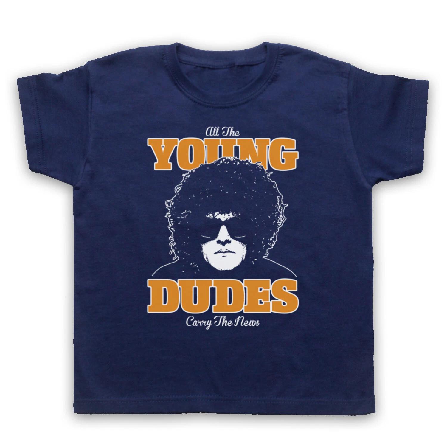 ALL THE YOUNG DUDES MOTT THE HOOPLE UNOFFICIAL ROCK KIDS CHILDS T-shirt 110