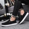 Spring new canvas shoes men's fashion versatile casual soft-soled lazy shoes breathable simple men's shoes