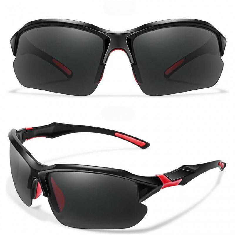 

Polarized Fishing Sunglasses Outdoor Sports Glasses Lightweight Cycling One-Piece Polarized Sunglasses High Definition Goggle As picture