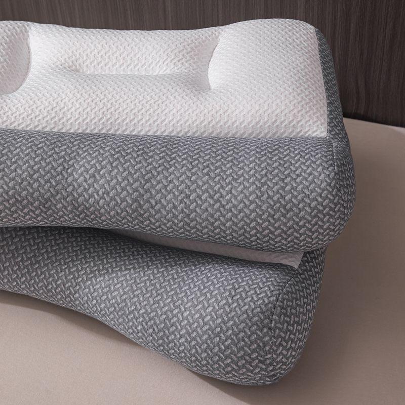 Home neck pillow hotel soft pillow, deep sleep pillow, white bed pillow, four-season bedding