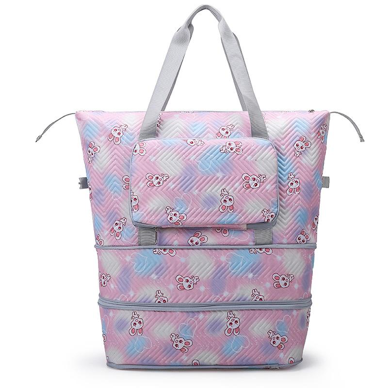 

Дорожня сумка Спорт Фітнес Йога Сумка Сумка для зберігання рожевий