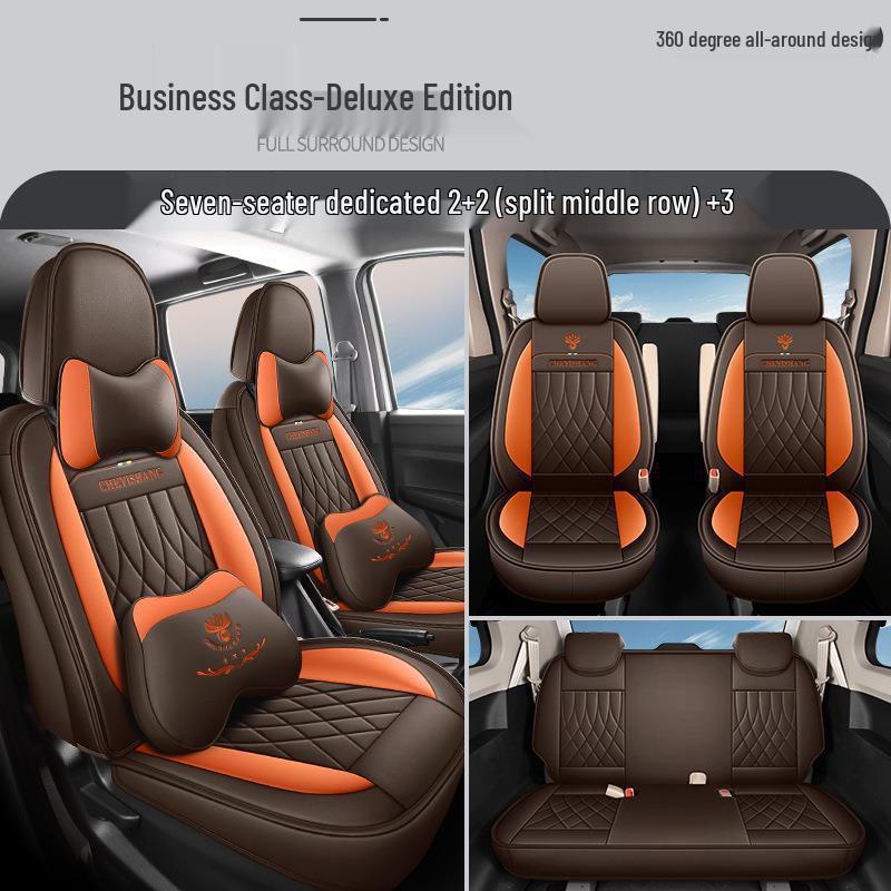 JAC Sihao X8PLUS 2022 Leather Car Seat Cover for All Seasons, Seven-Seat Full Surround