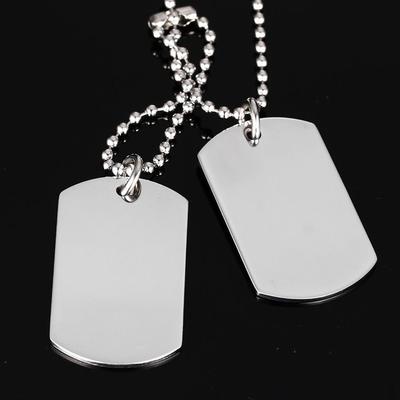 Stainless Steel Chain Necklace Pendant Women Men Fashion Jewelry