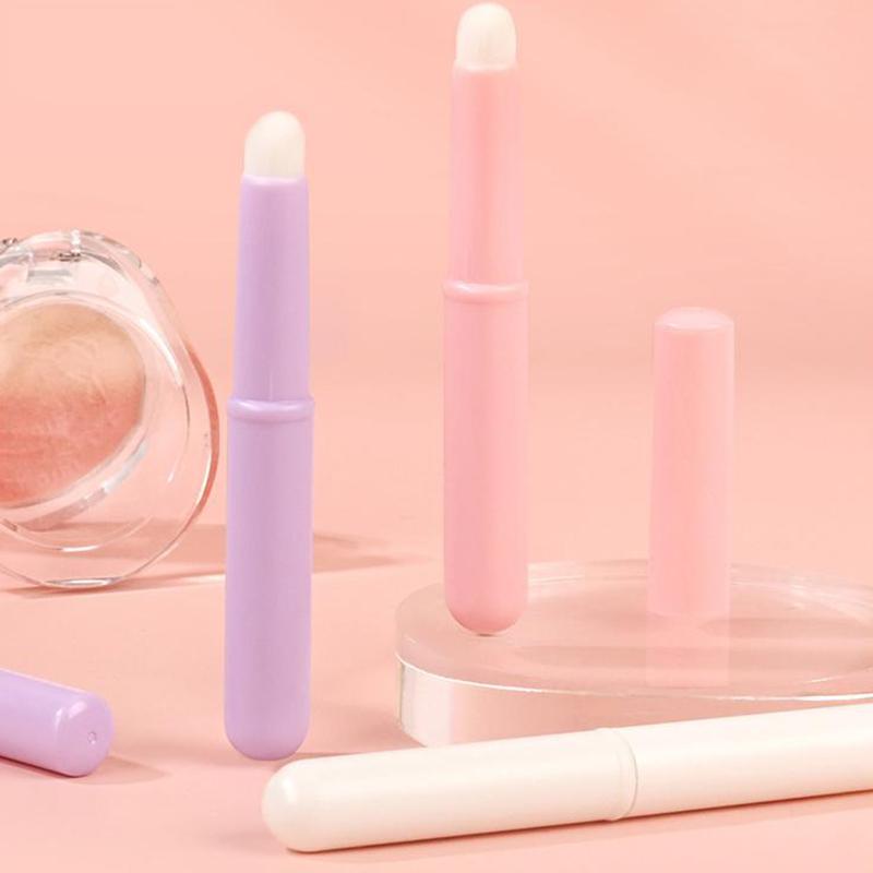 Multifuncti Fingertip Lipstick Blending Makeup Brushes Precision Concealer Makeup Brush Domed Portable Lip Brush